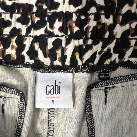 Cabi Womens Pivot Spotted Jogger Small S Animal Print Pull-On Pockets Modal - Picture 7 of 10
